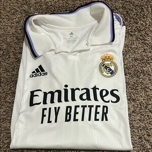 Adidas Men's White Real Madrid Shirt